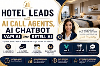 generate hotel reservation leads with ai call agent vapi ai retell ai