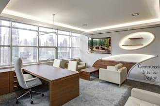 design modern 3d office interiors and commercial spaces