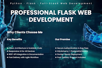 build a custom flask website using python, mysql and bootstrap