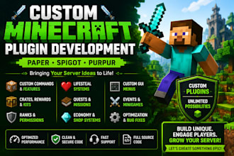 develop a custom minecraft lifesteal plugin for paper spigot smp server