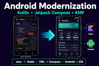 refactor your legacy android app to kotlin, jetpack compose, and kmp