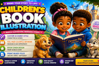 children story book illustration christian children story book picture book art