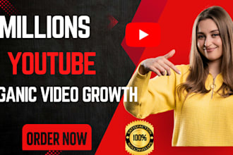 promote USA youtube  video seo promotion to over 1 million people for views