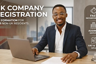 do UK company registration UK ltd, for non UK and UK residents