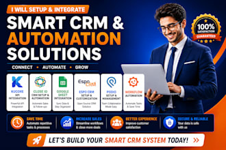 kvcore api integration close io google sheet espocrm podio workflow automation