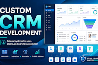 build a custom CRM and business automation system