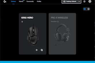 logitech g hub driver and installation issues