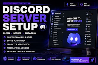 discord server setup, discord server, discord community,