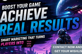 promote your steam game promotion, social media marketing