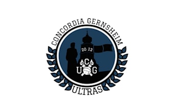 design awesome german football team club logo