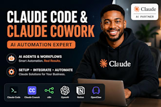 setup claude code, claude cowork, claude ai agent and ai automation