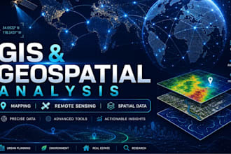 do gis mapping, spatial analysis and geospatial data visualization
