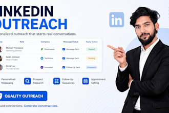 do linkedin outreach using sales navigator for appointment setting