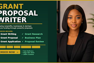 write grant proposal grant writing grant research businessplan apply for grants