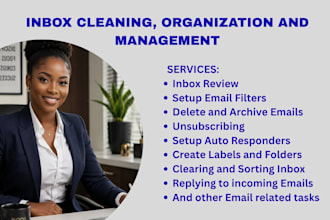 be your professional email manager and inbox management virtual assistant