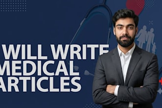 write researched medical articles as a licensed pharmacist