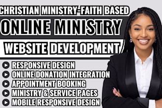 online ministry website church website christian ministry website