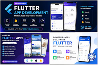 develop a professional flutter android app