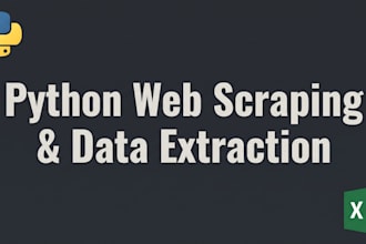 build a custom python web scraper for data extraction