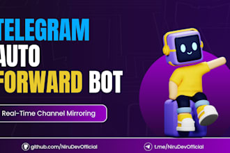 telegram auto forward bot real time forwarder free vps hosting