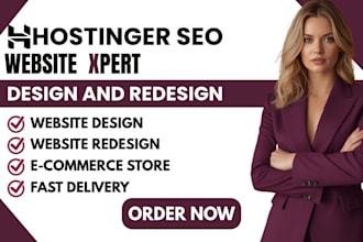 hostinger website design hostinger website redesign hostinger seo optimization