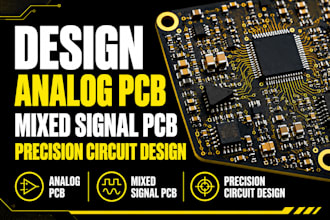 design analog pcb, mixed signal pcb, precision circuit design