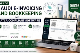 do saudi e invoicing and bookkeeping with zatca compliant software