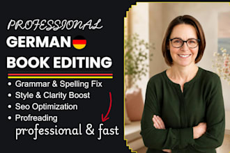 proofread german romance beta read, novel fantasy book editing, christian ebook