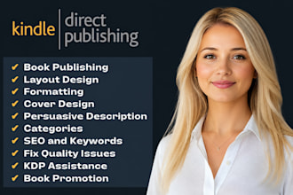 upload publish and optimize your amazon KDP book