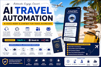 automate travel agency bookings using ai call agent ai chatbot