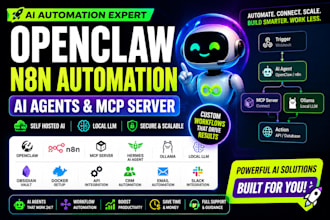 openclaw setup, n8n automation, mcp server, ai agent, ollama fix, n8n odysseus