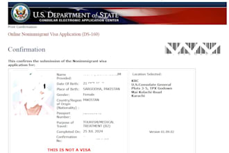 assist with your USA visa consultation and document preparation