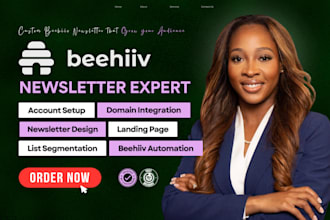 setup beehiiv newsletter design beehiiv landing page beehiiv newsletter template