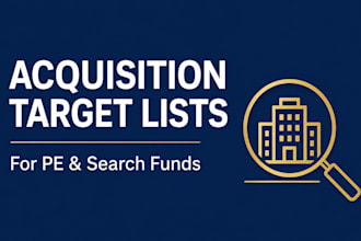 source verified off market acquisition targets for pe and search funds
