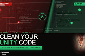 refactor and optimize your unity game scripts