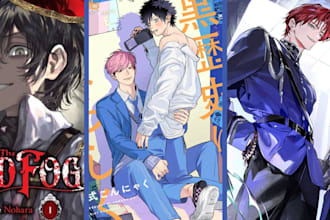 draw anime webtoon manga cover art light novel graphic novel comic book manhwa