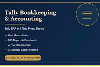 bookkeeping and accounting in tally erp 9 and tally prime