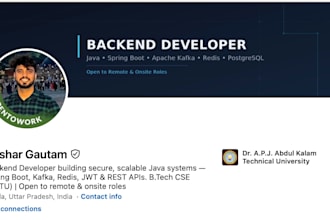 build java spring boot microservices and backend systems