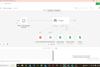 develop a custom ai agent for library management