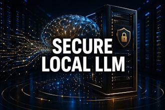 build a secure local llm rag pipeline for your private data