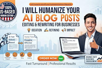 humanize and edit your ai generated business blog posts