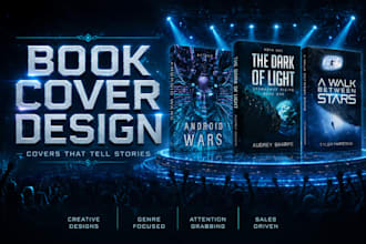 do, fix, book cover design, ebook cover design, sci fi cover, kdp cover design