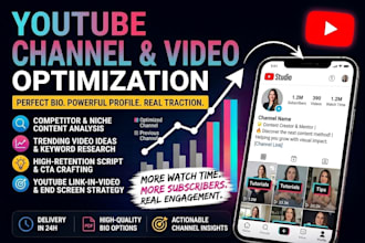 write a professional youtube channel description
