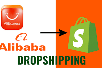 product listing sourcing niche SEO shopify store via aliexpress alidropshiping
