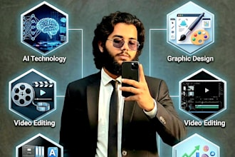 be your digital expert for design video web and monetization