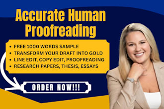 professionally edit, proofread, and line edit your manuscript, book, or novel