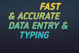 do fast sinhala and english typing, pdf to word, data entry