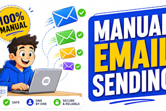 manually send emails one by one