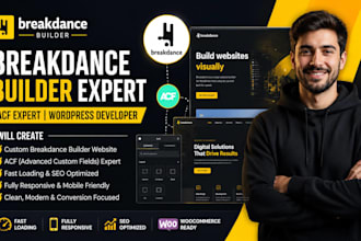 breakdance builder expert acf expert create breakdance builder website