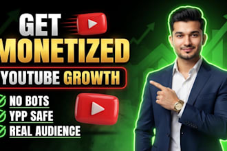 organic youtube channel promotion for monetization